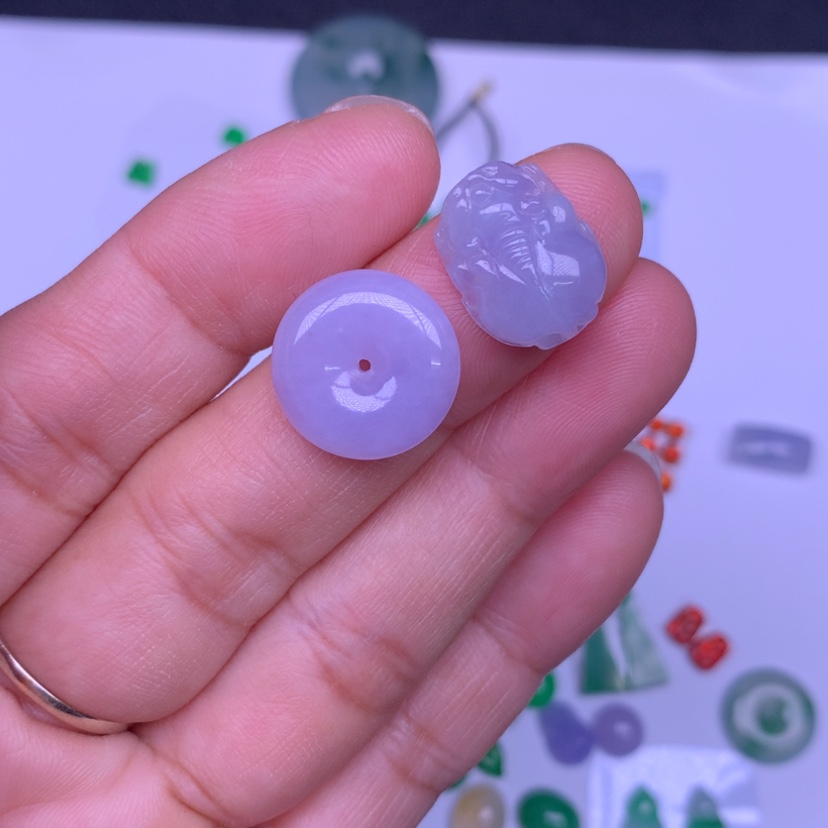 【闪购商品】颈饰未镶嵌翡翠喵***宝扣