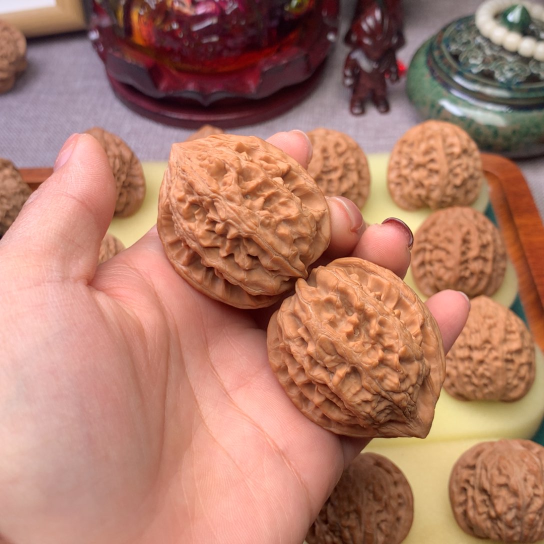 文玩核桃把件大沽石39