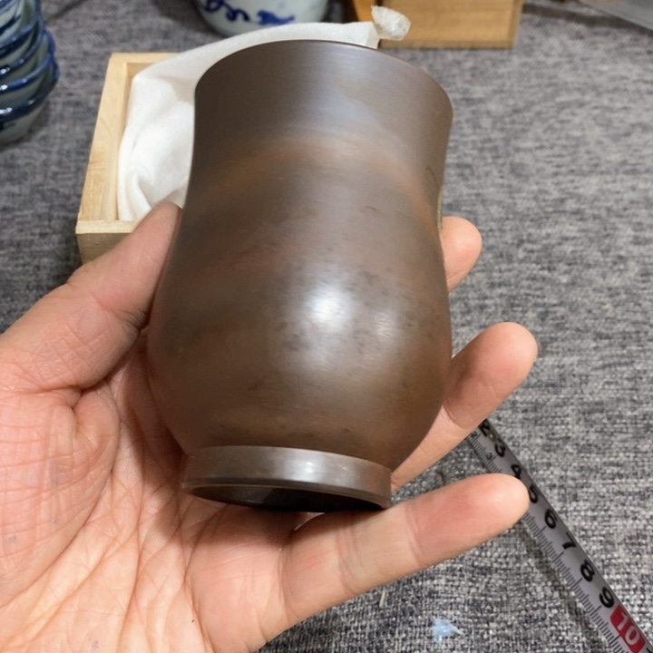 紫砂茶杯非常漂亮好看的花瓶