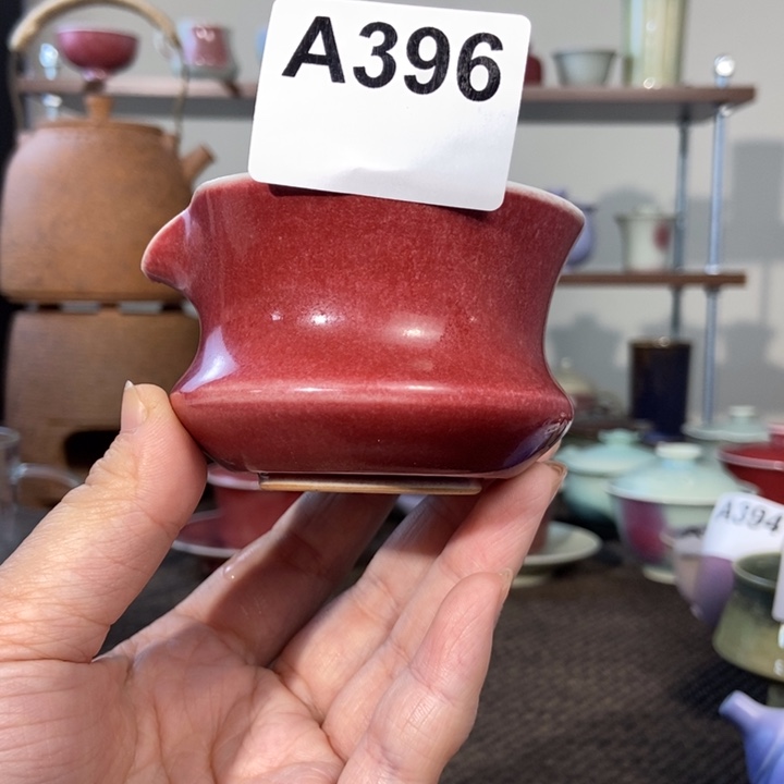 杯原矿釉钧瓷杯原矿