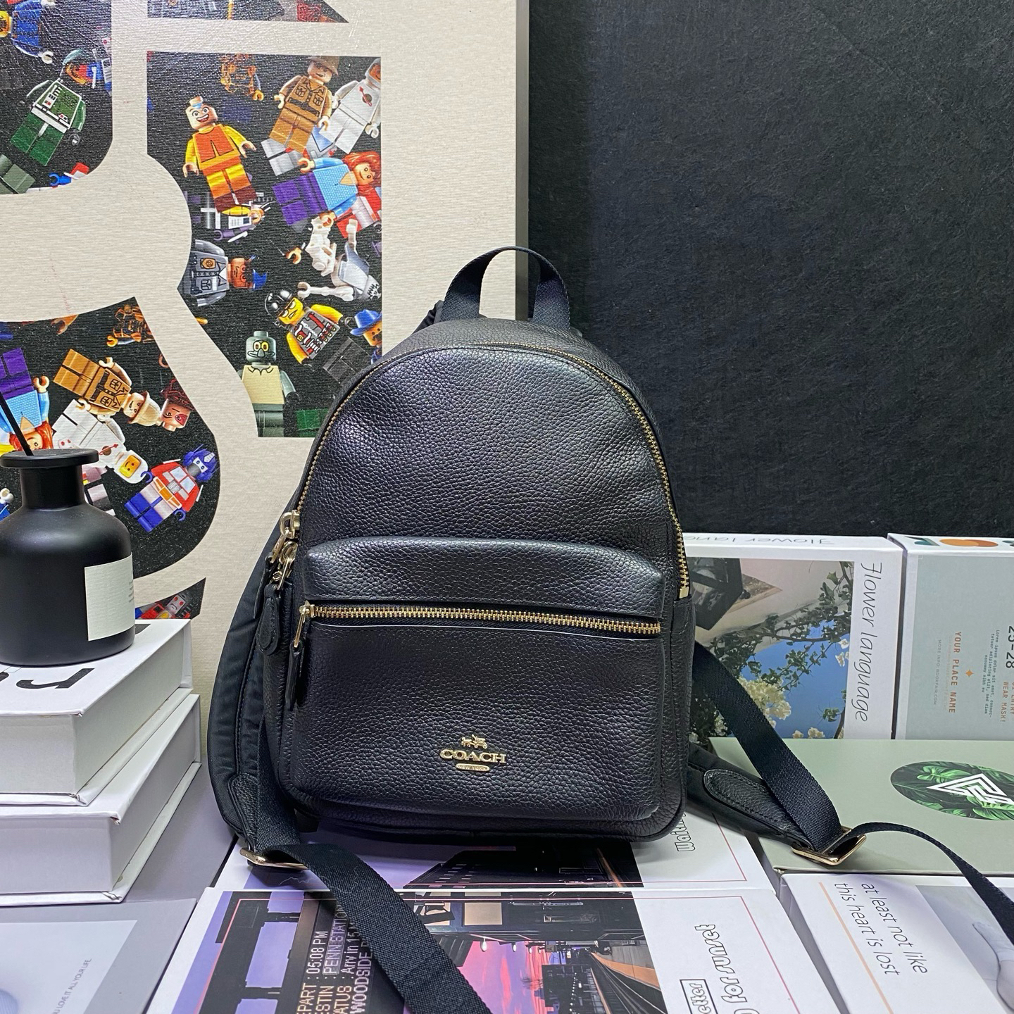 95新 COACH/蔻驰 22564双肩包18*22