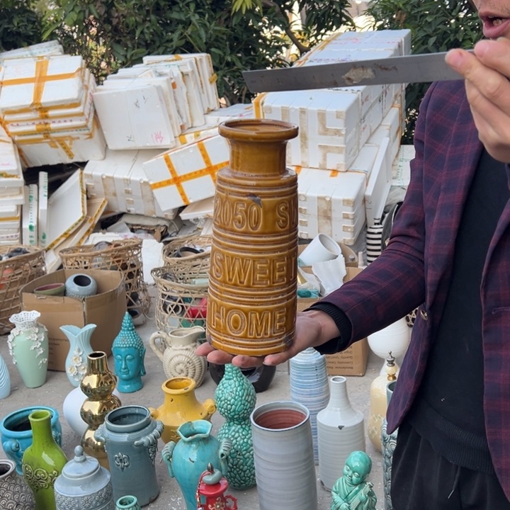 瓶高度27厘米口径7厘米微瑕捡漏