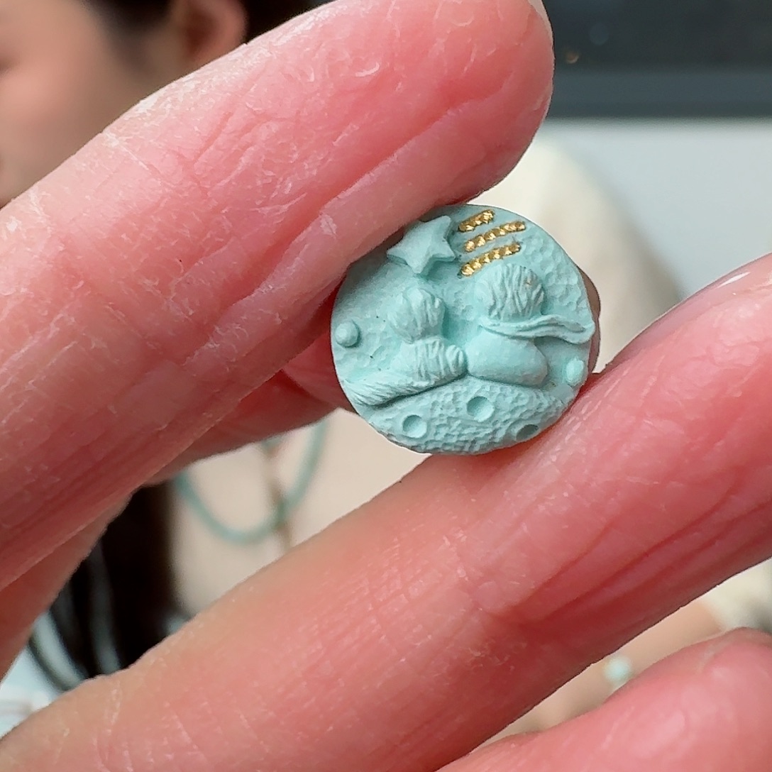 绿松石珠宝奇石未镶嵌