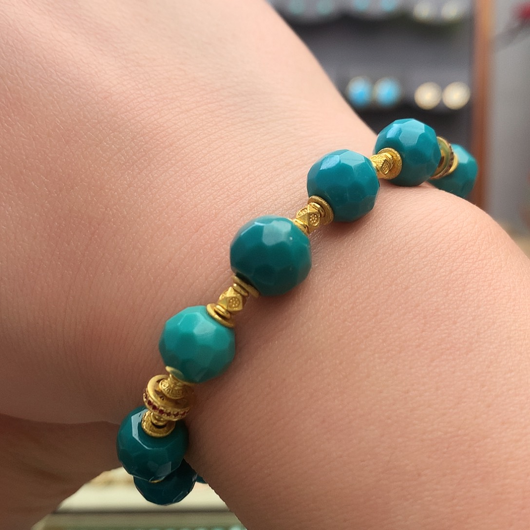 绿松石高定款手链未镶嵌