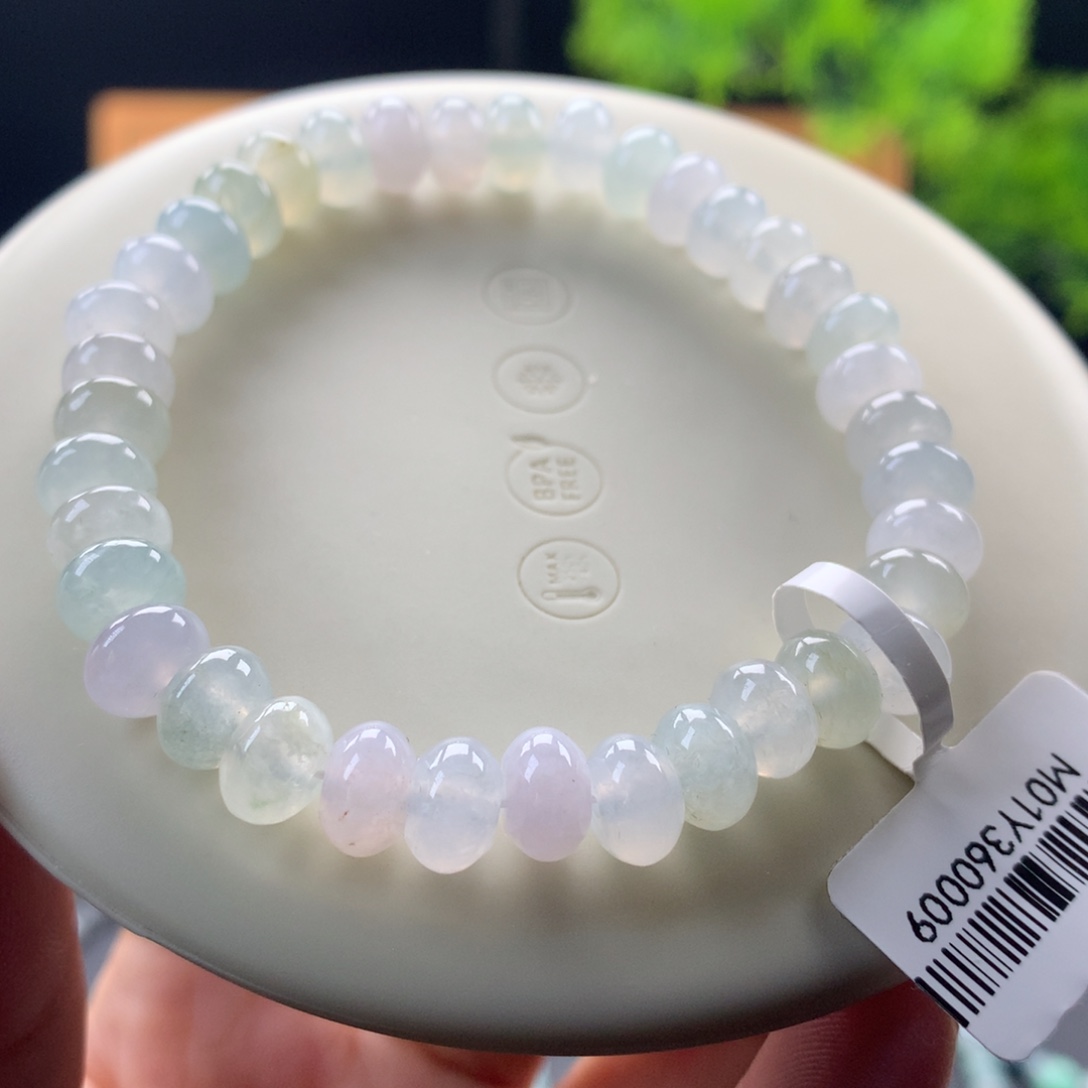 翡翠未镶嵌手链卡