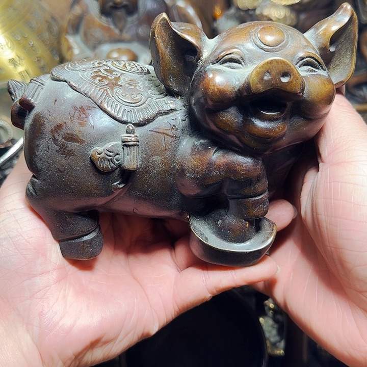 铜器摆件收收藏藏