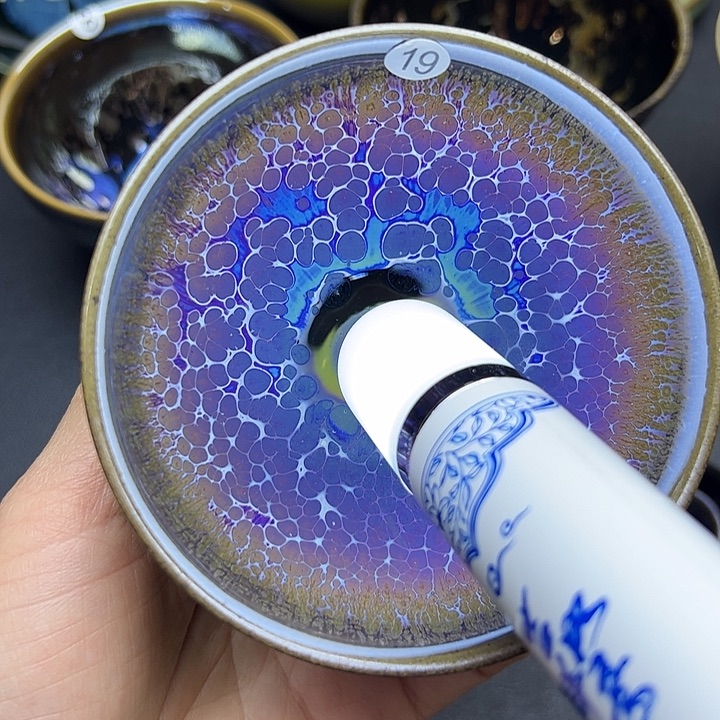 茶盏建窑建盏主人杯微瑕