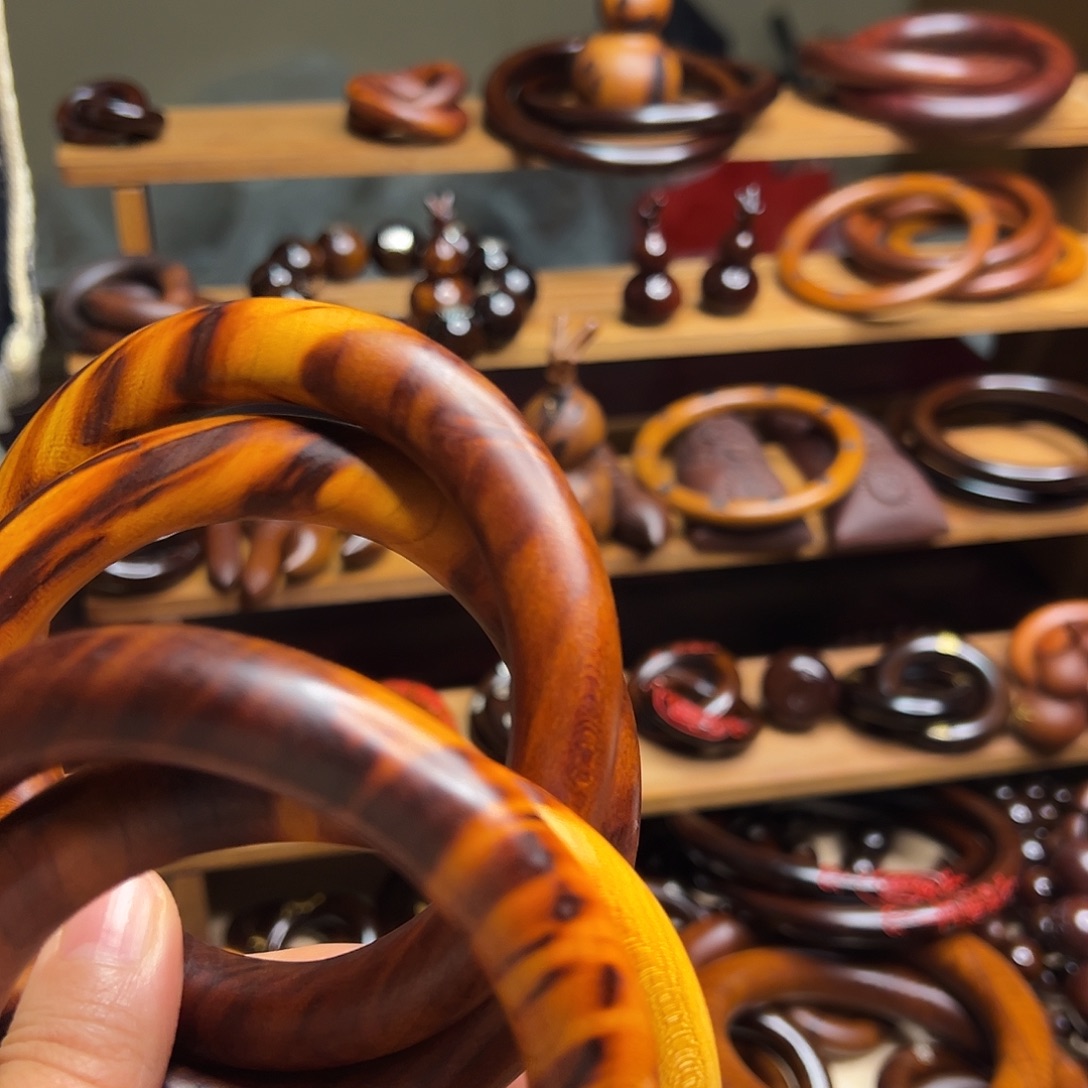 午***马75内径桃木乾坤圈