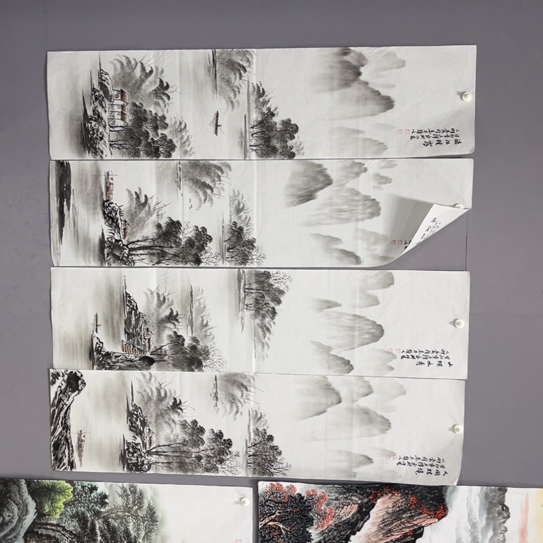 国画破****歇国画作品手绘