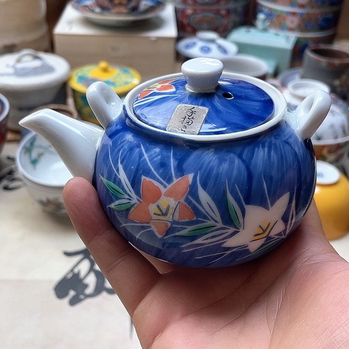 瓷片001 一人直播，看品直播间说序号