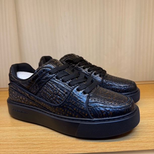 83050-38-黑黄-稀有皮-男士休闲鞋