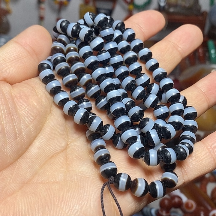 用***安玛瑙/玉髓未镶嵌手链