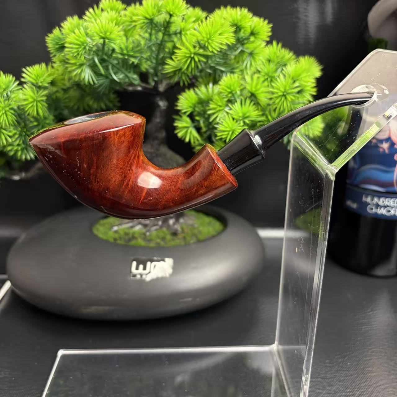 意大利石楠木大号空腔号角烟斗