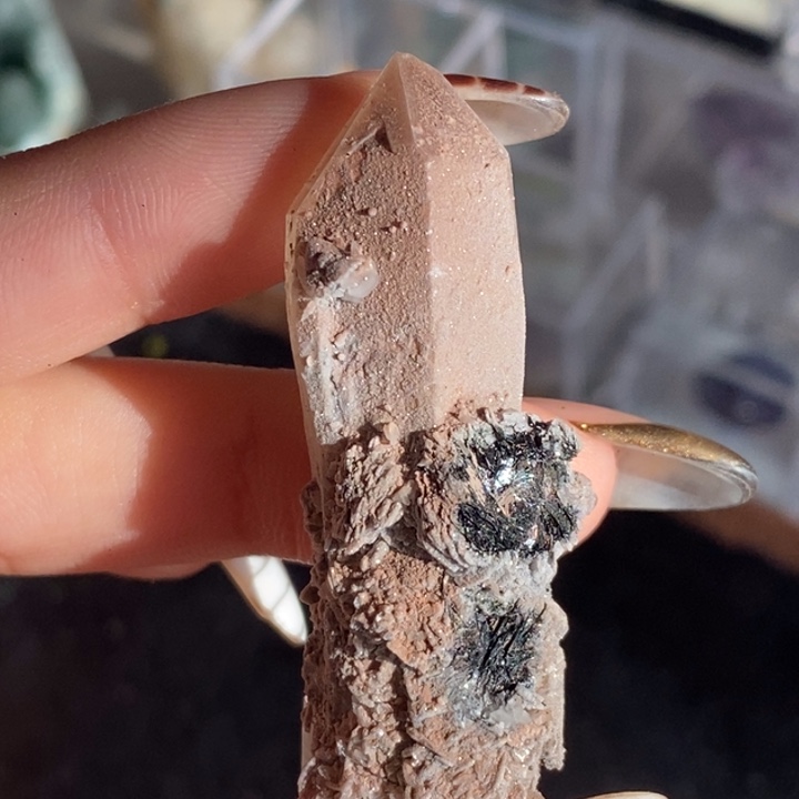 石材莲花头内蒙柱子粉镜铁