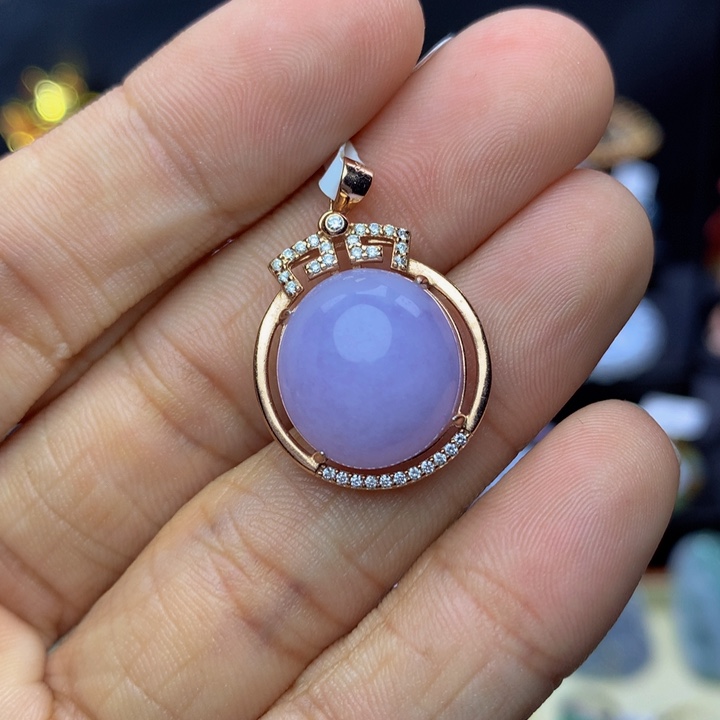 翡翠手链银S925镶嵌翡翠 