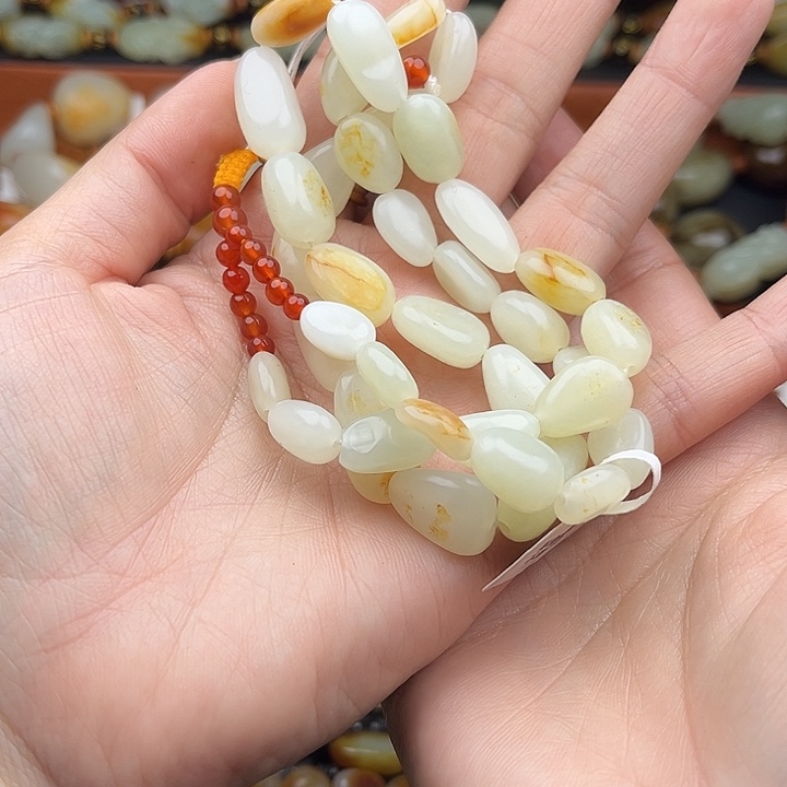 和田玉手链未镶嵌