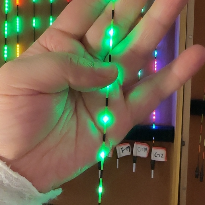 真***诚茅草425. 绿色7目变7长20