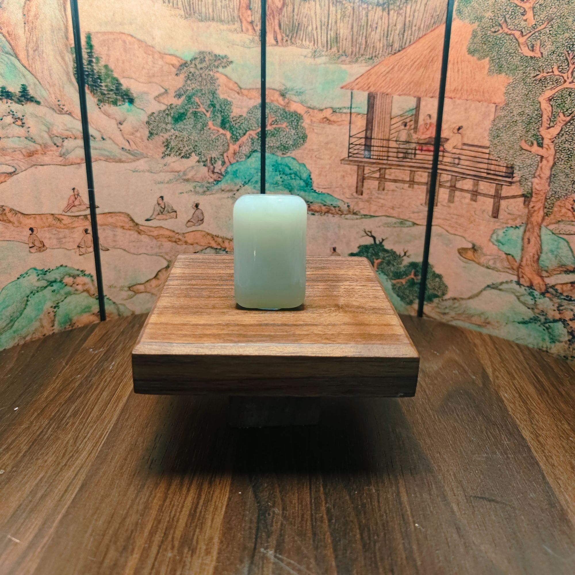 X和田玉无事牌吊坠0942