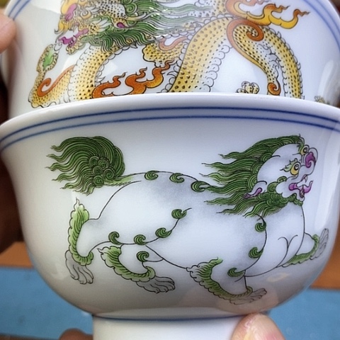 景德镇陶瓷藏式茶碗