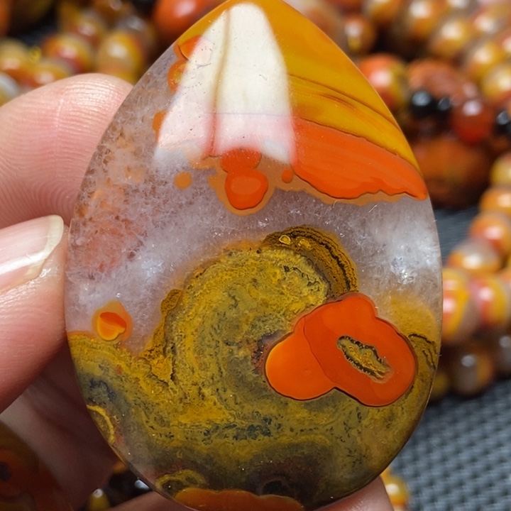 玛瑙/玉髓吊坠未镶嵌