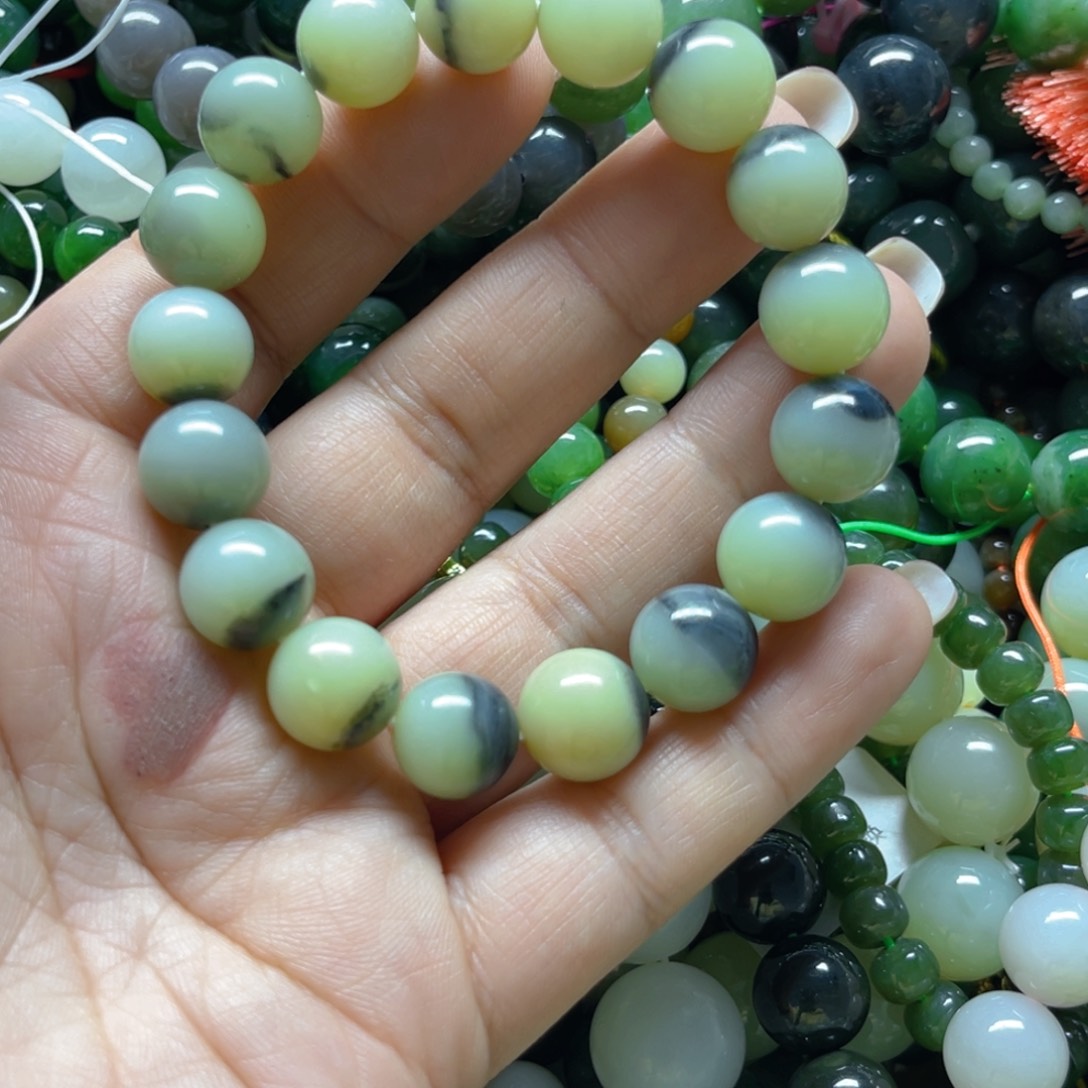 和田玉手链未镶嵌