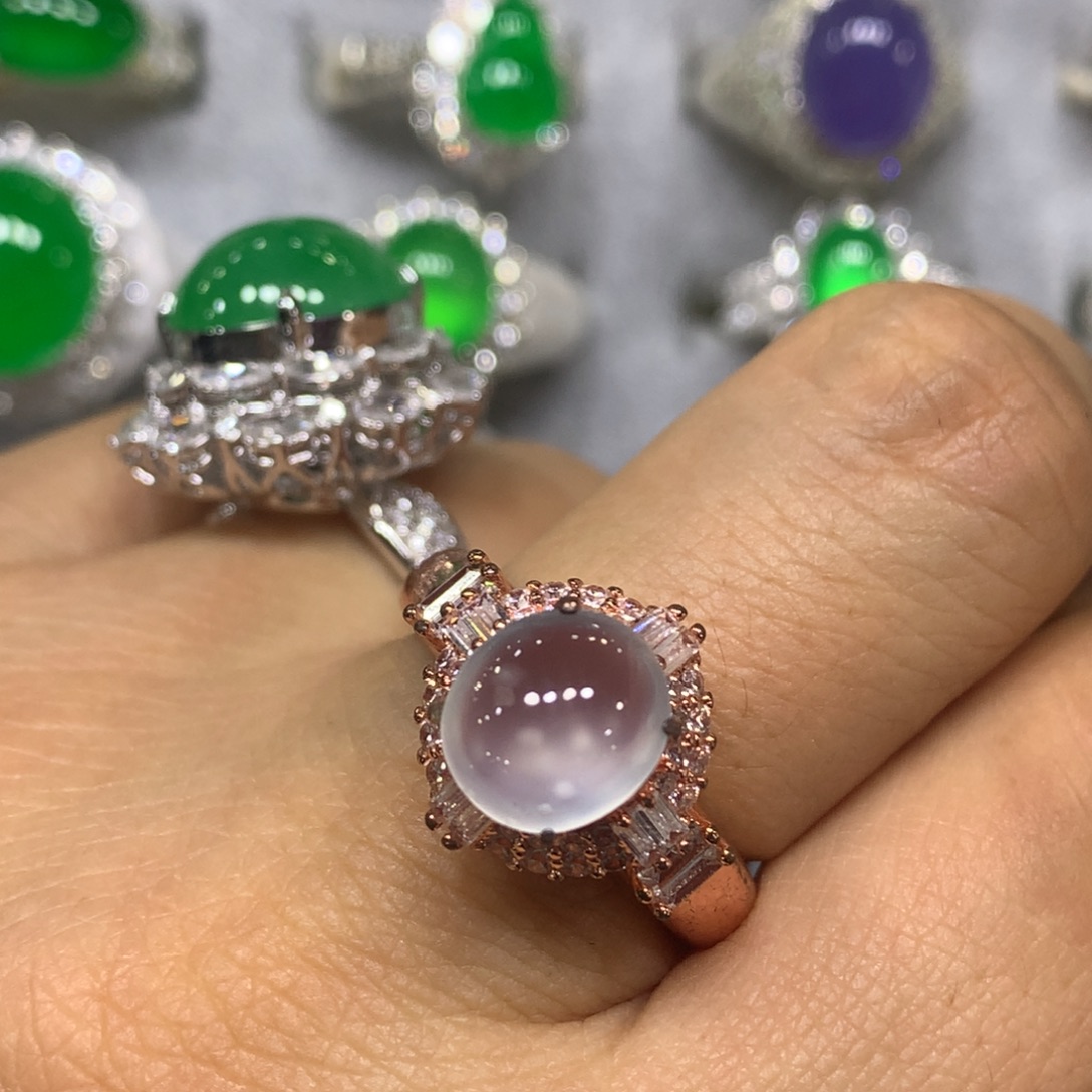 定制翡翠未镶嵌买断不退