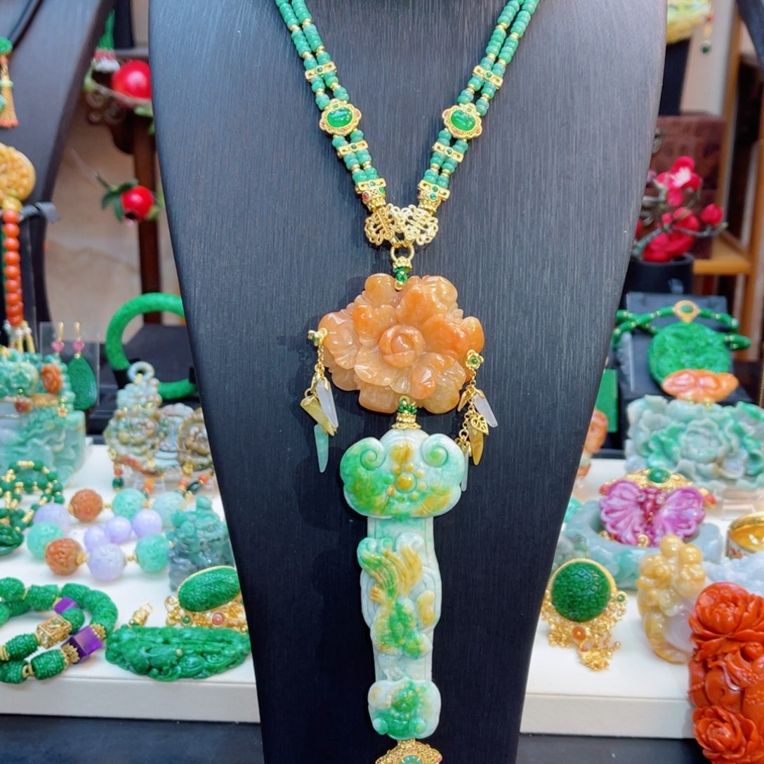 翡翠颈饰合金48小时鉴赏期