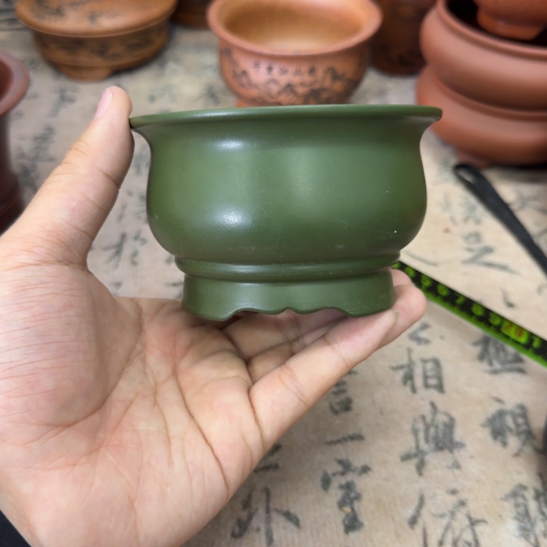 紫砂花盆宜兴紫砂正品9.5x5.5