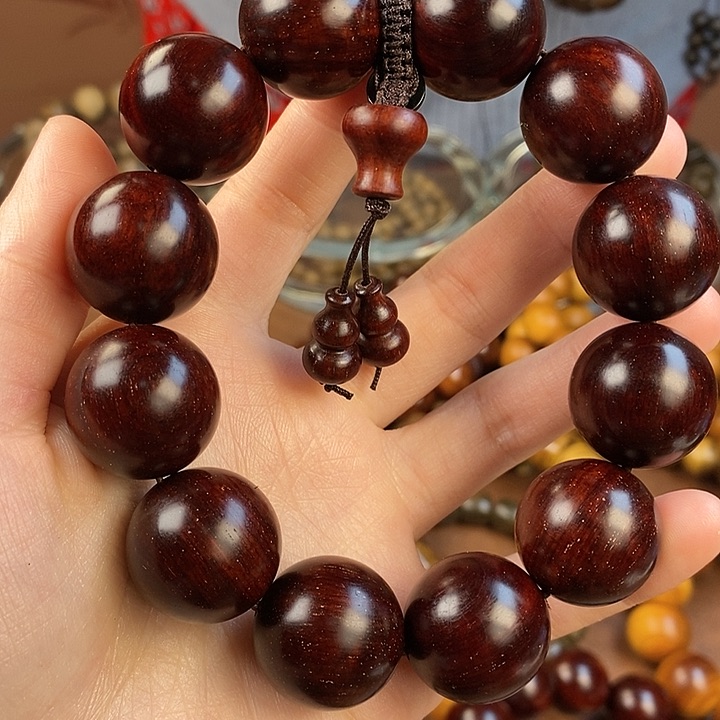 檀香紫檀（小叶紫檀）2.0圆珠单圈