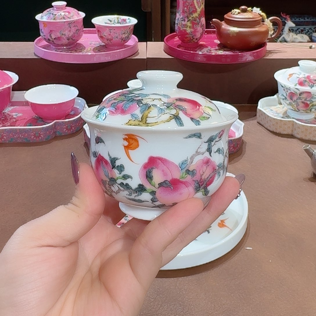 珐琅彩主任茶具等