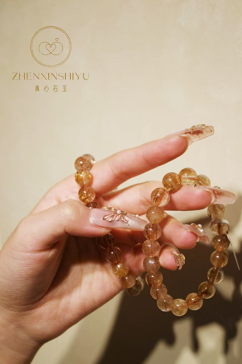 手链 时尚原创设计感发晶手串女士水晶手链