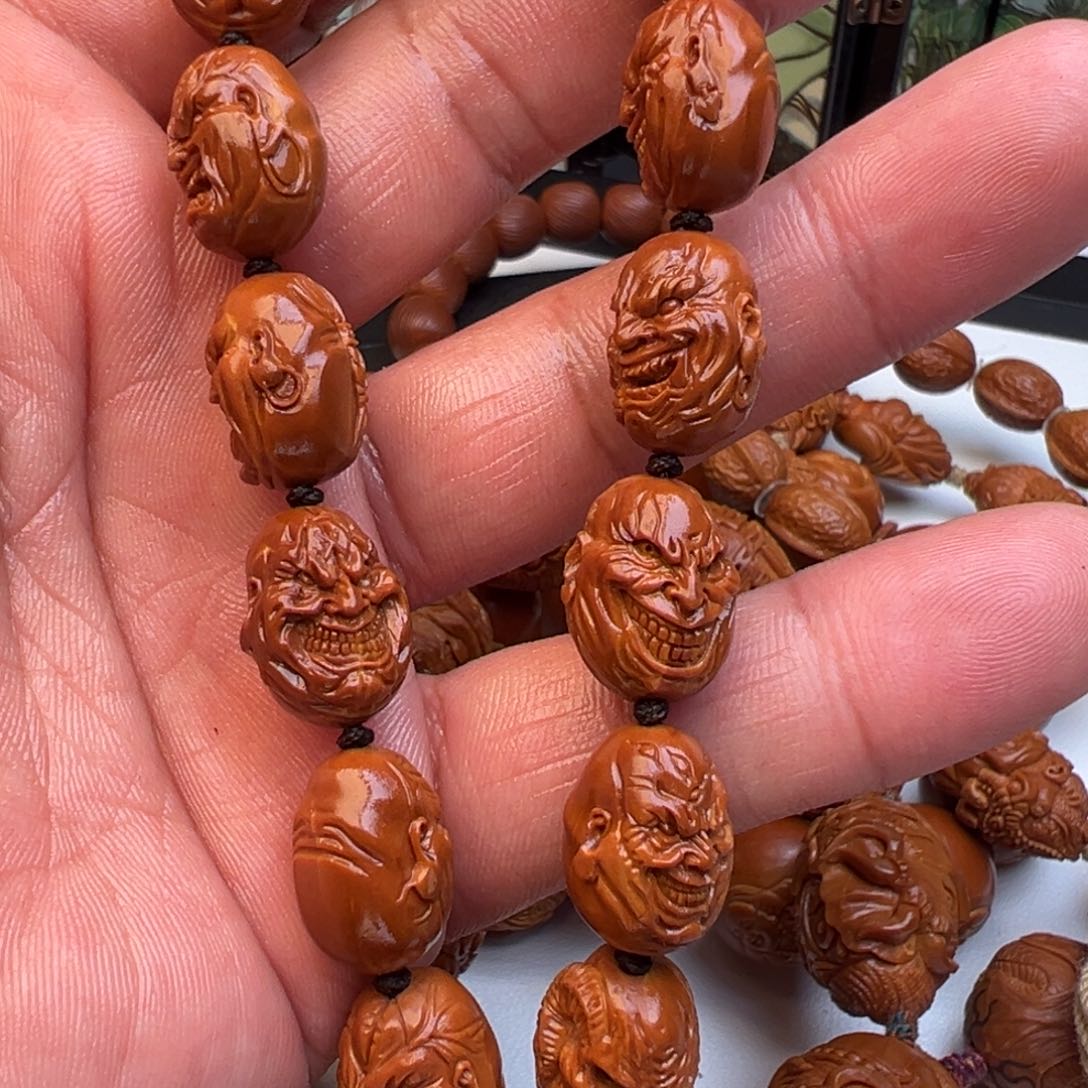 橄榄核吊坠小籽恶僧