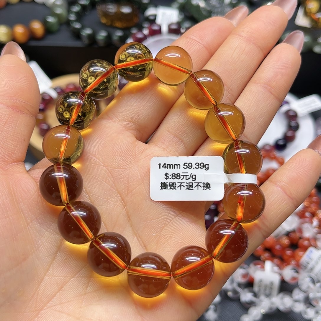 水晶手链未镶嵌手链