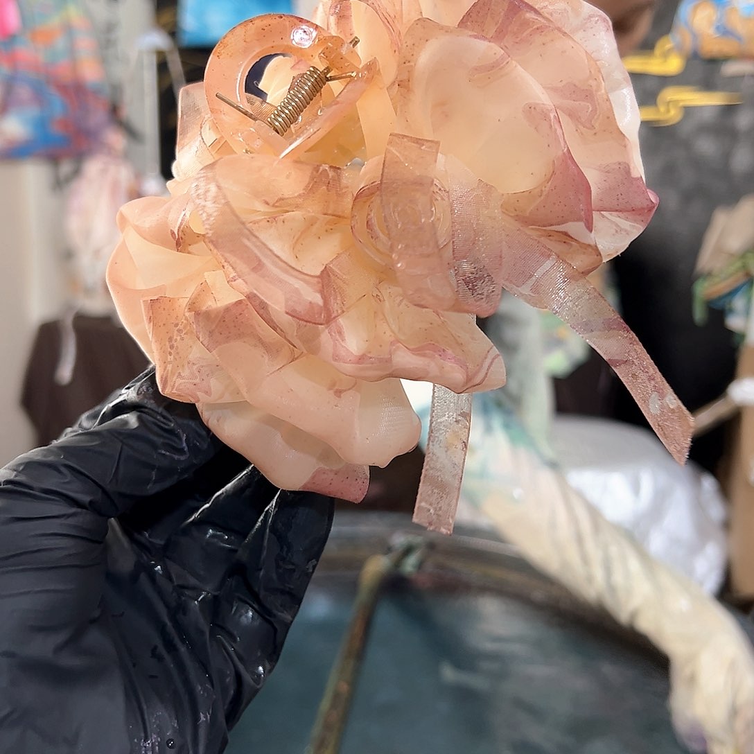 256玫瑰花夹干枯玫瑰