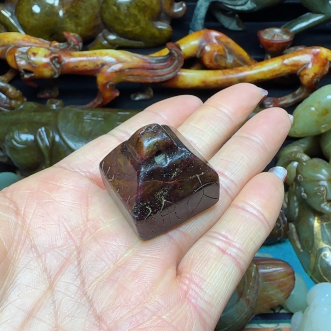 和田玉印章未镶嵌