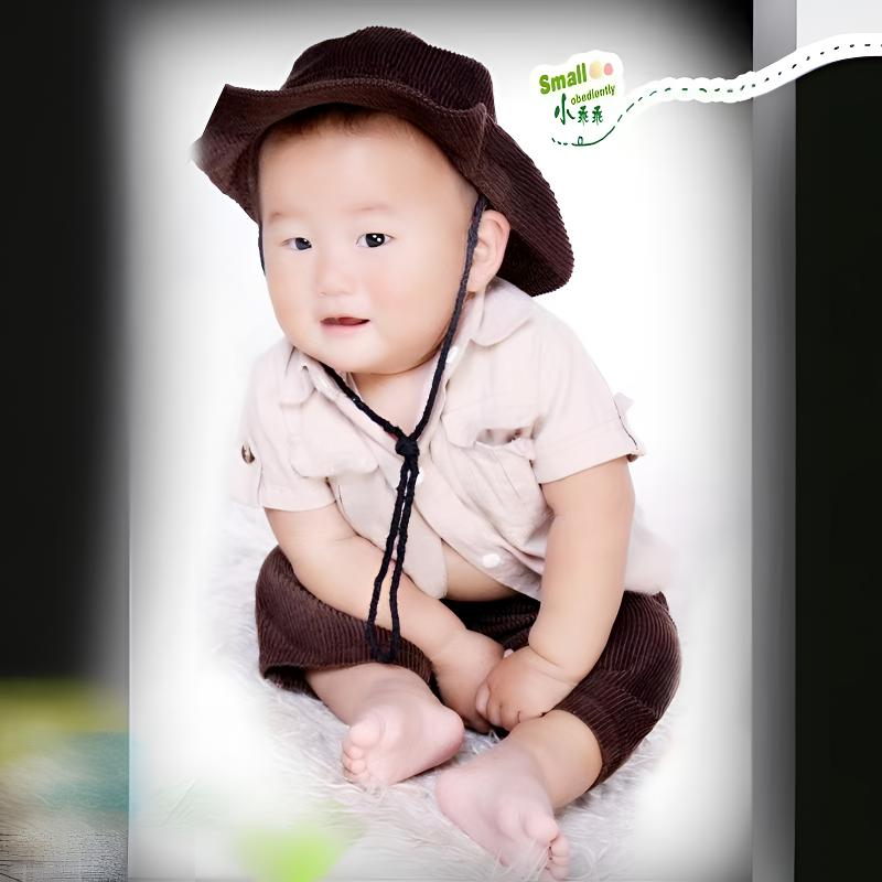 儿童帽子保暖卡通马甲