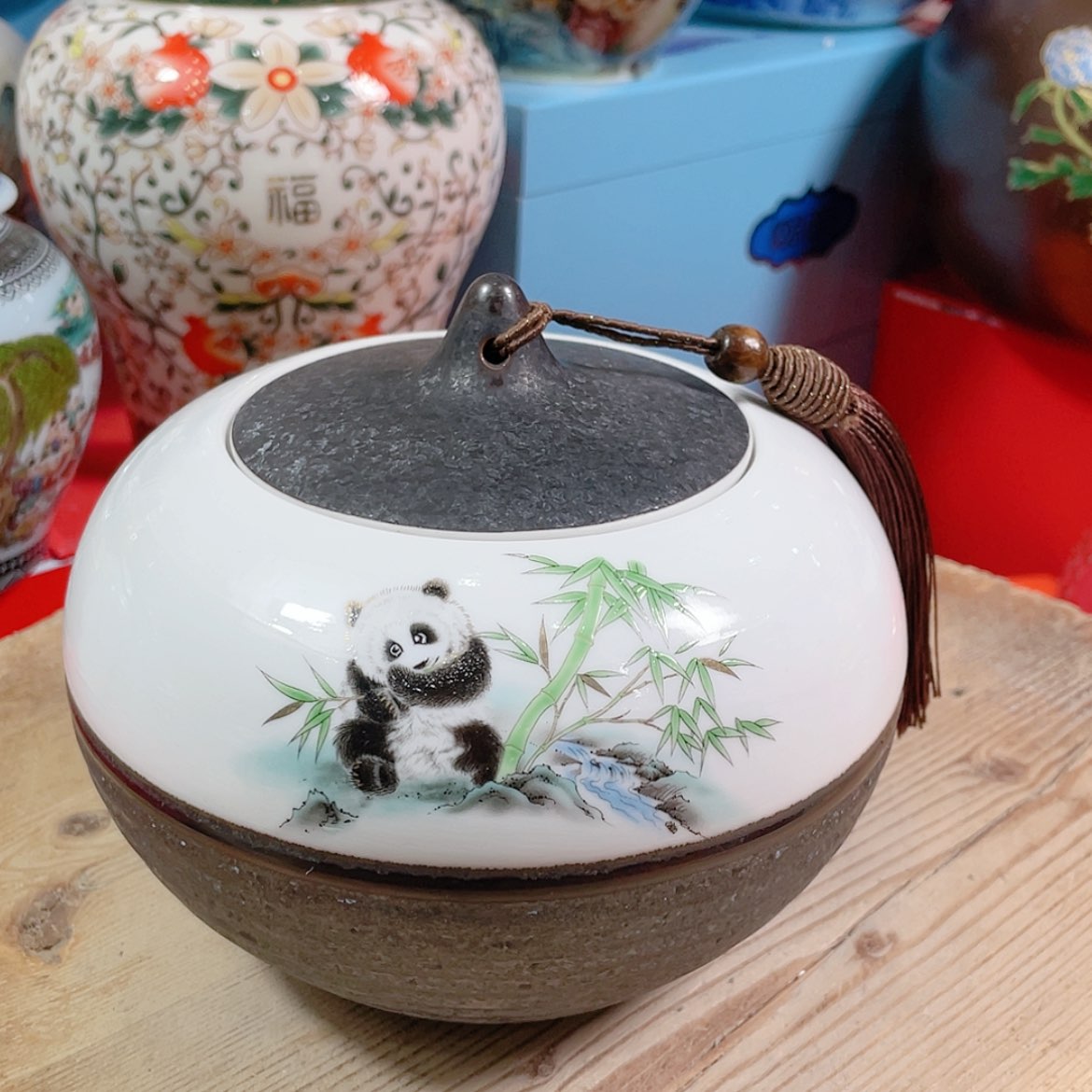 【闪购商品】罐陶瓷茶叶罐密封罐