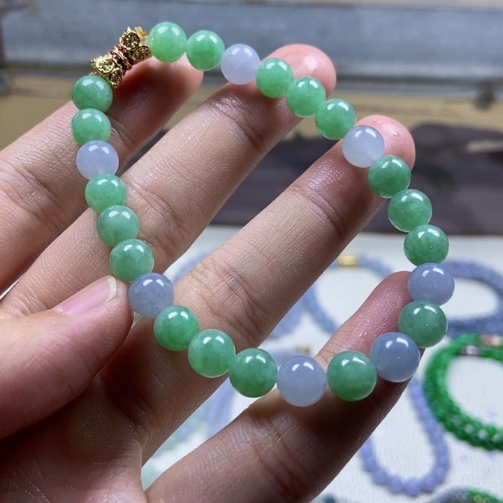 定制翡翠未镶嵌王炸卡7.4