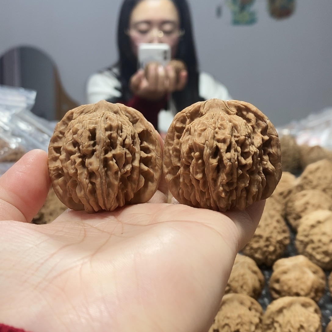 桃核吊坠四座楼43