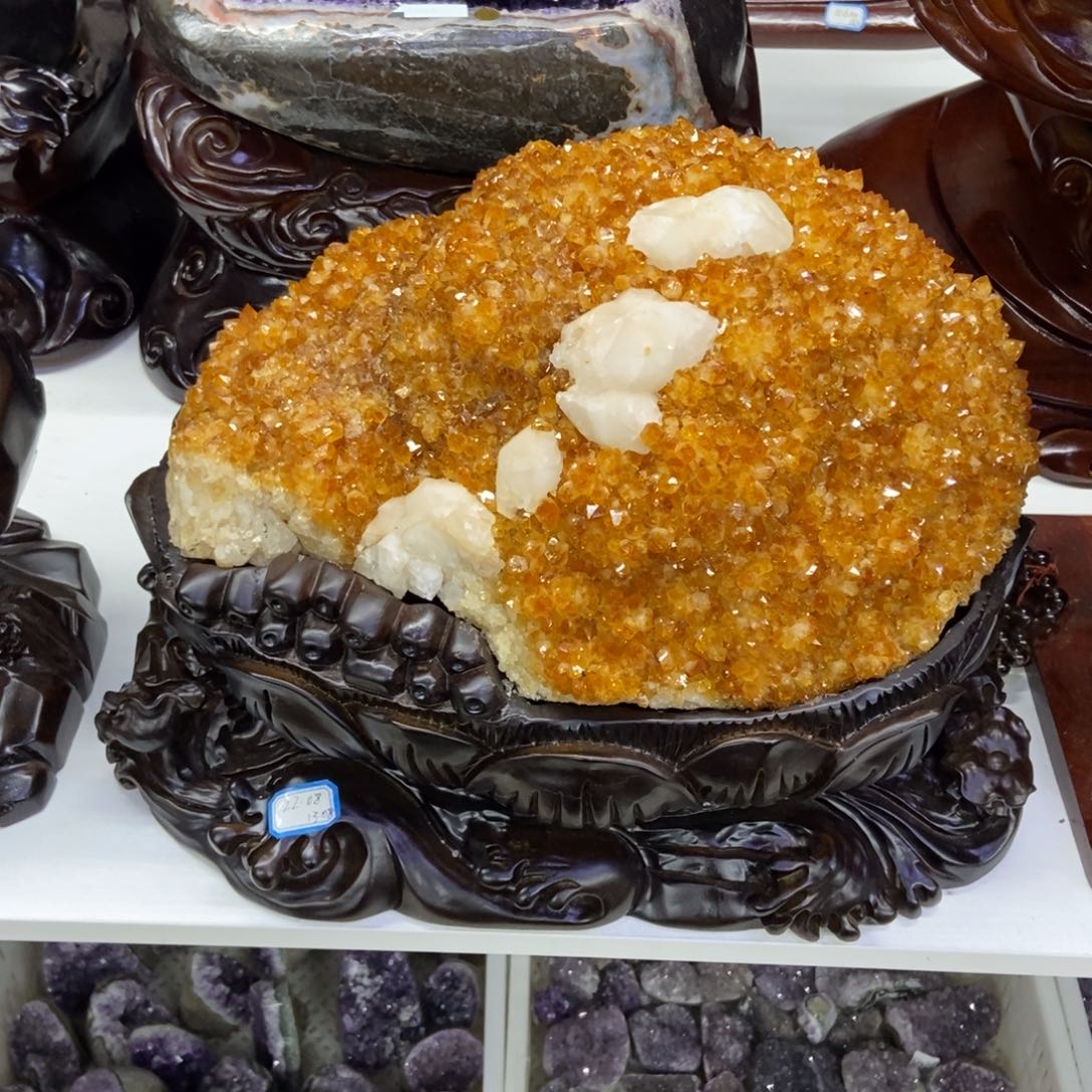 大型摆件（非配饰）未镶嵌紫晶琪