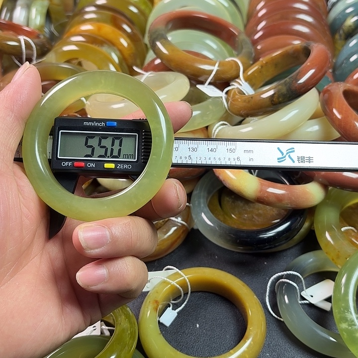 蛇纹石玉合金手镯