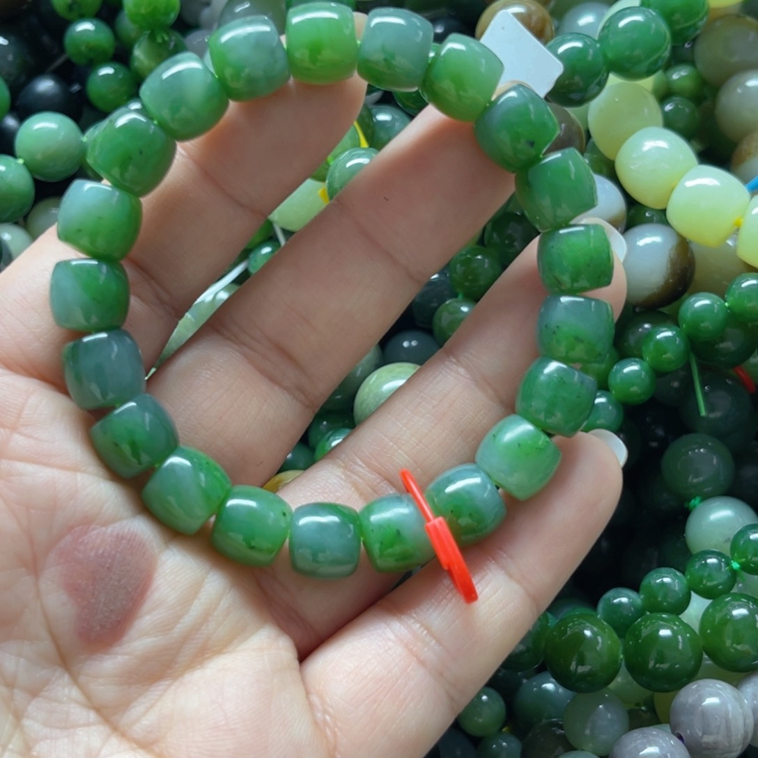 和田玉手链未镶嵌