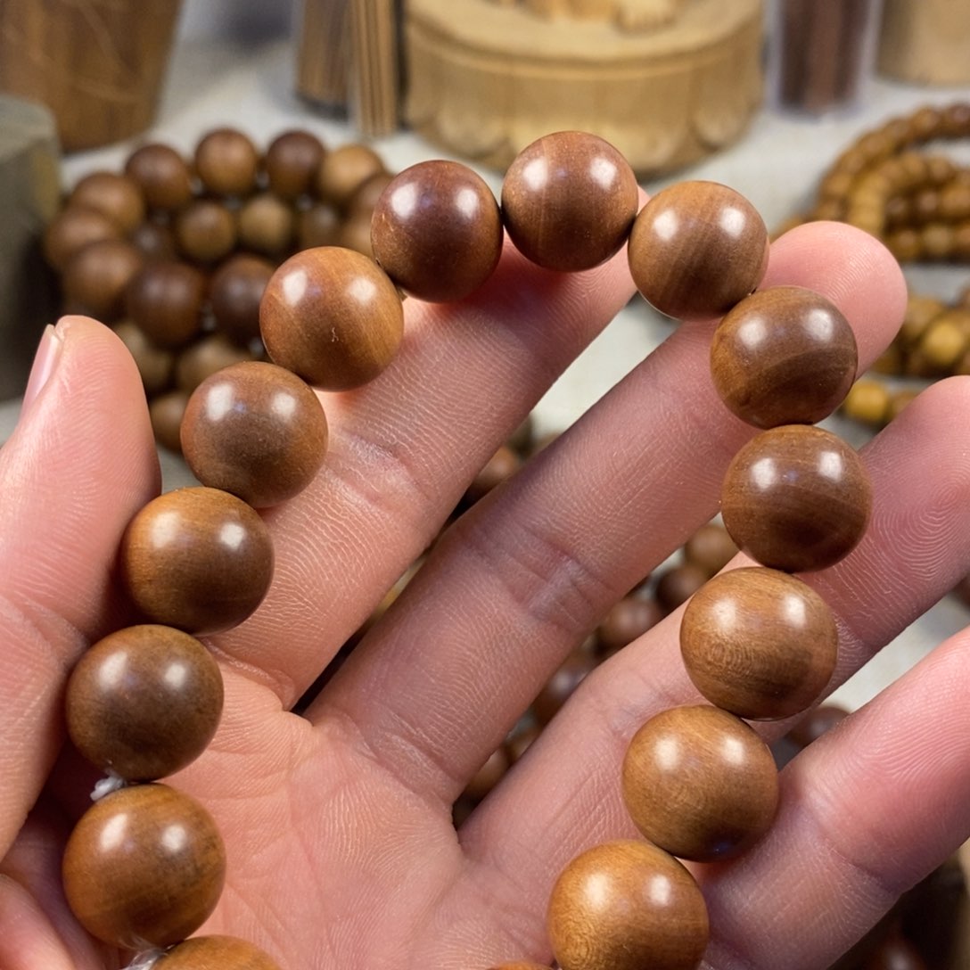 檀香木手串/手链奶香1.4
