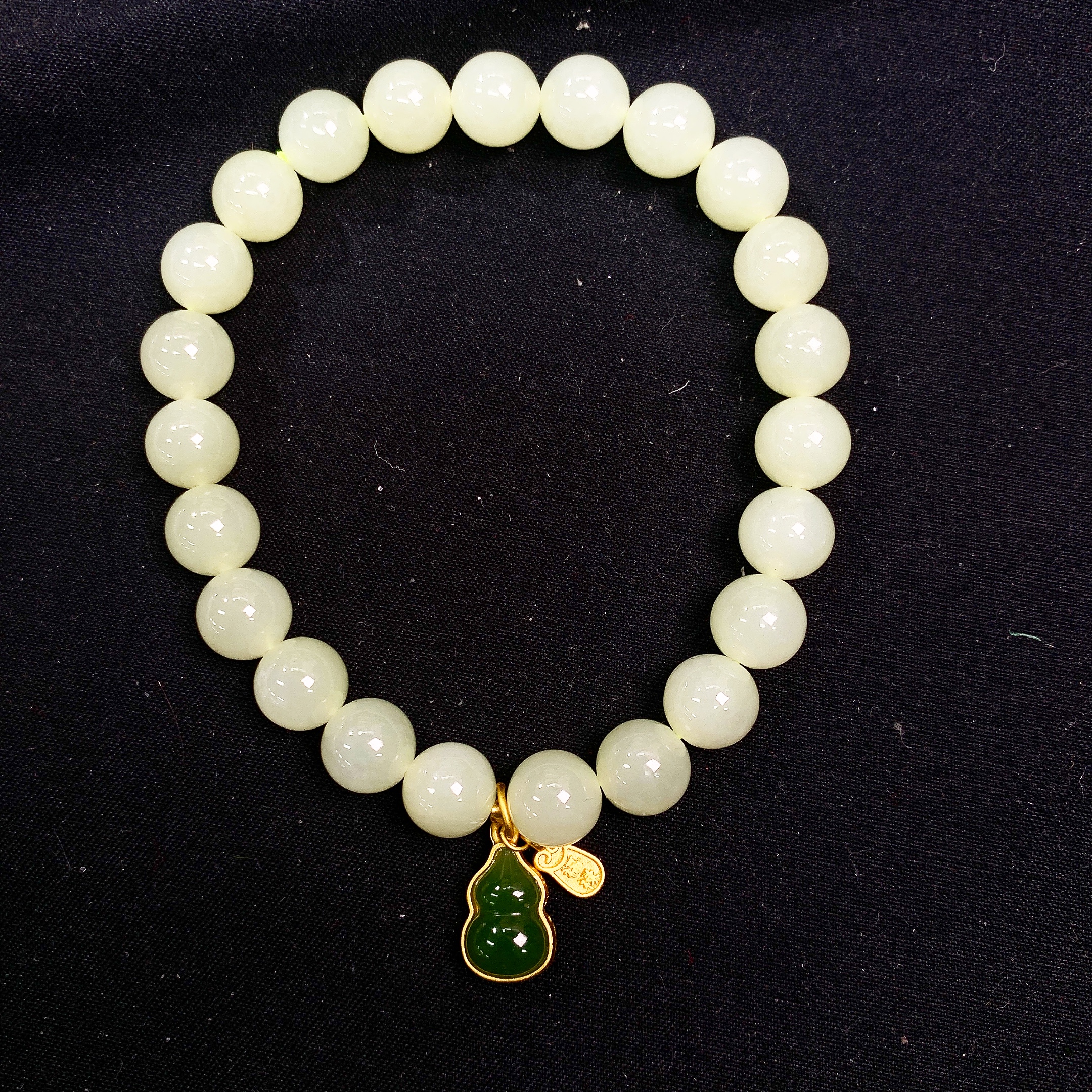 【珠宝一姐】s925黄口葫芦手串 2501010051（一件/多样性发货）