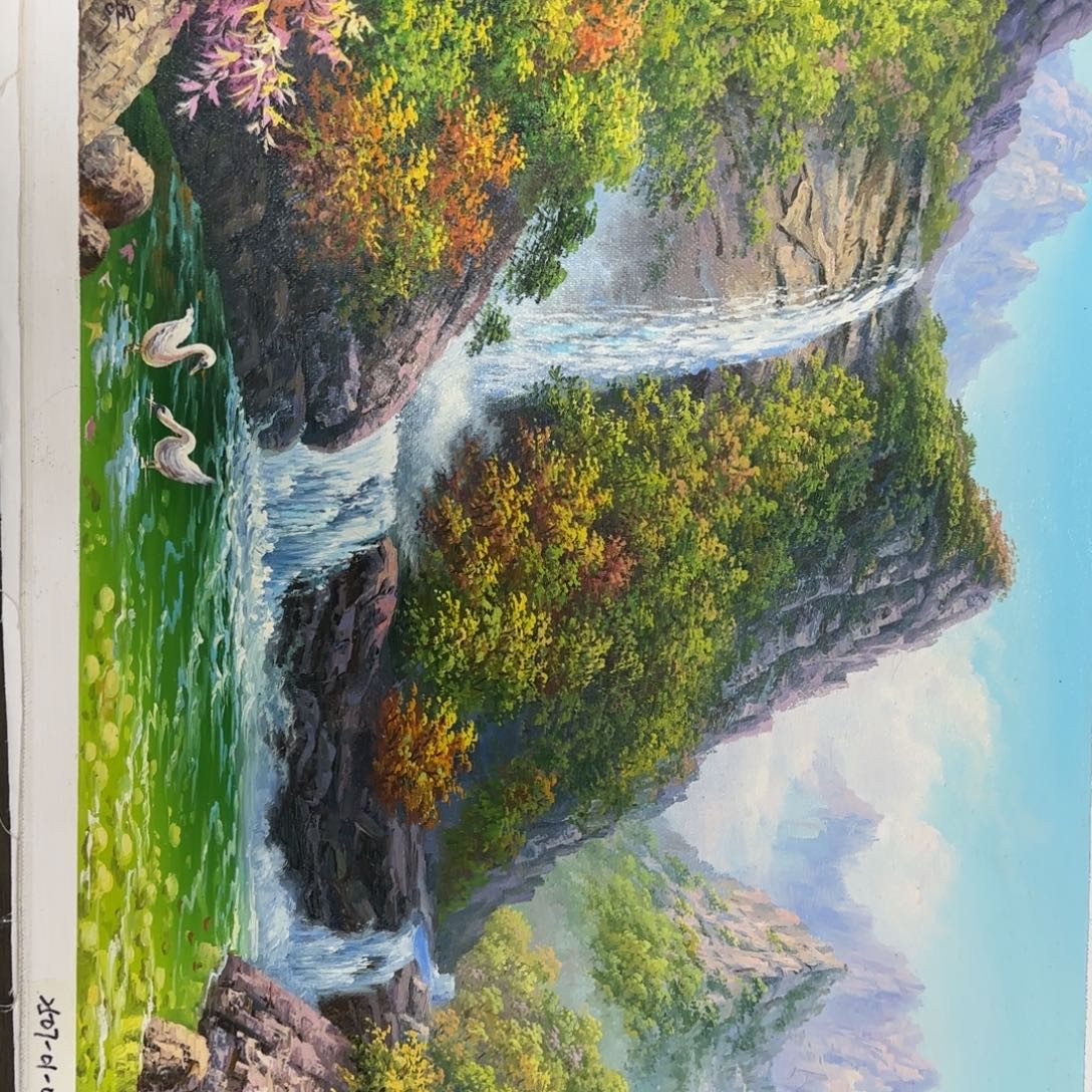 油画那就让别人觉得