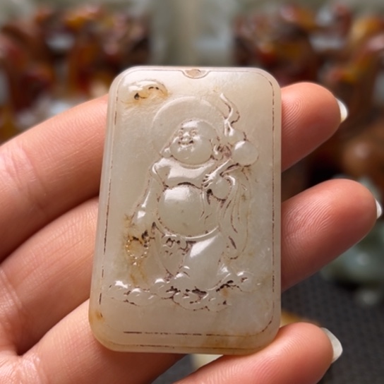 和田玉颈饰未镶嵌A*y