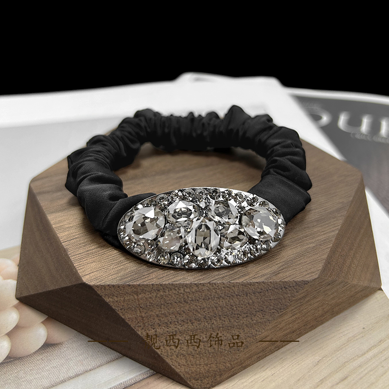 【LXX靓西西】8024发圈精致休闲高弹力面膜发圈