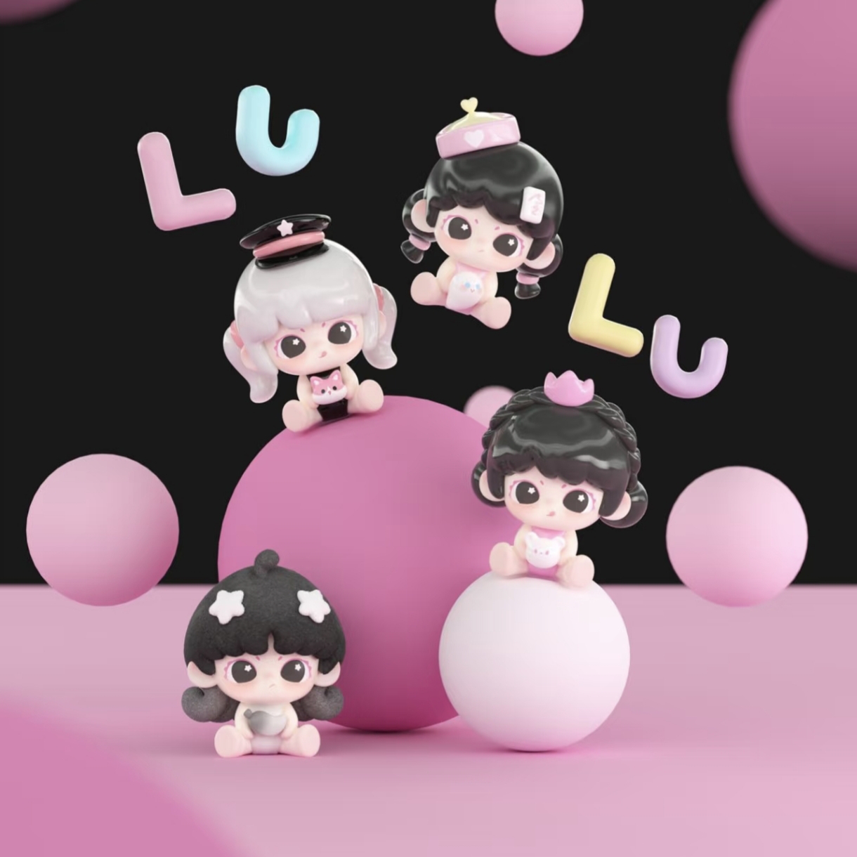 【十三代拆】lancy lulu自由是不被定义的色彩系列盲盒