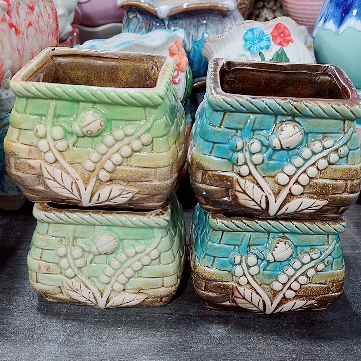 多肉陶瓷花盆满10元包邮