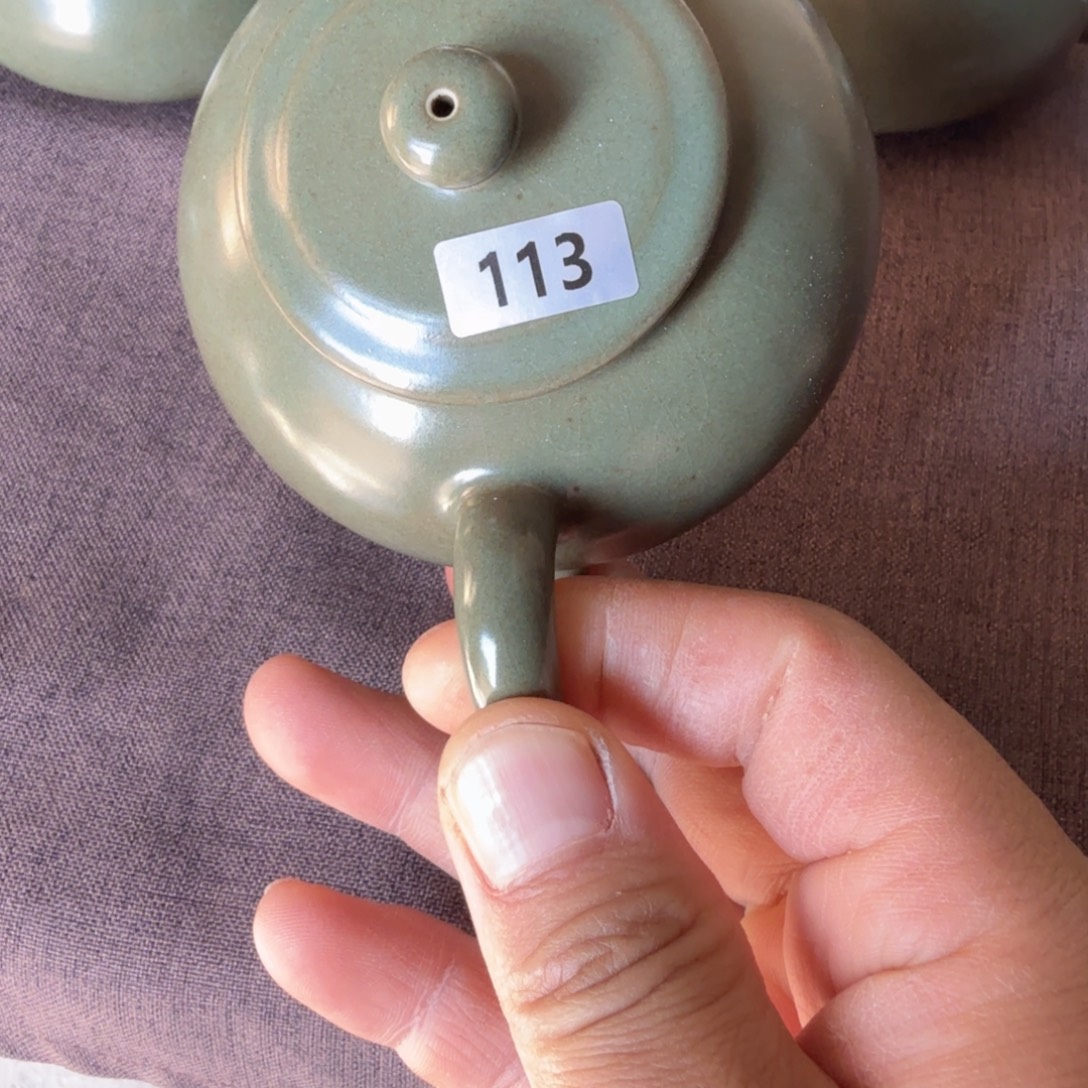 安***兴绿釉壶喜欢的可以拍